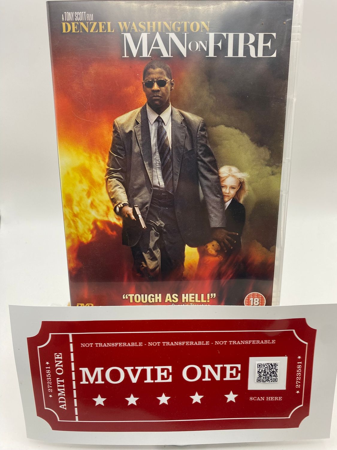 Man On Fire DVD - Internal Stock Code - IN000228