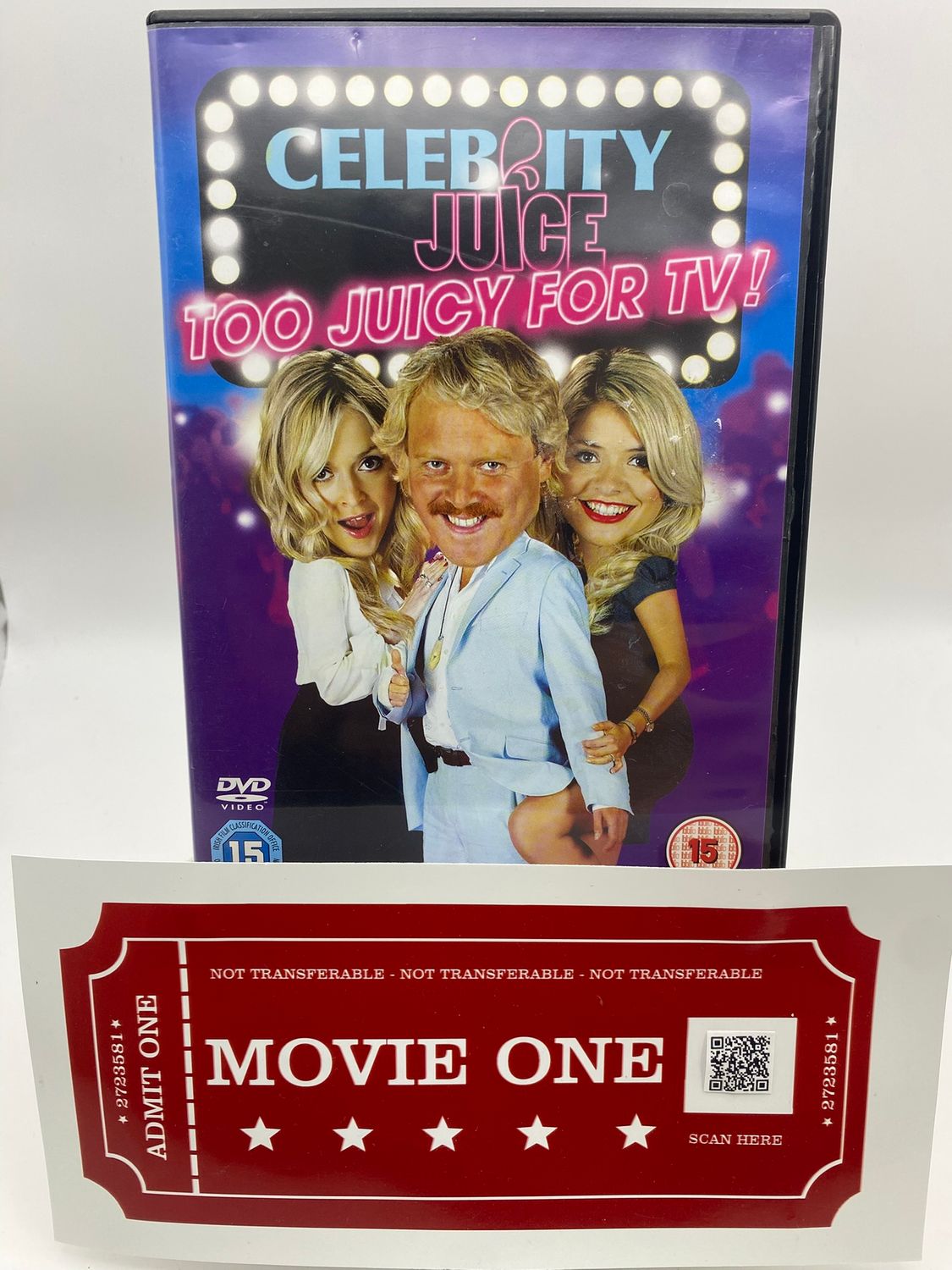 Celebrity Juice - Too juicy For TV DVD - Internal Stock Code - IN000236