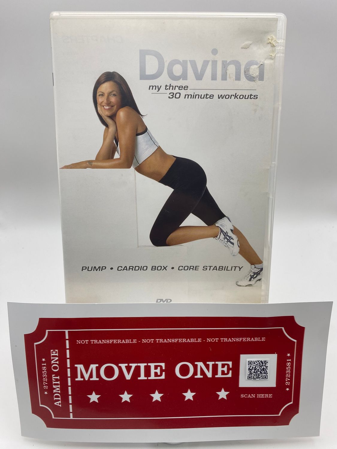 Davina McCall My Three 30 Minute Workouts DVD - Internal Stock Code - IN000238