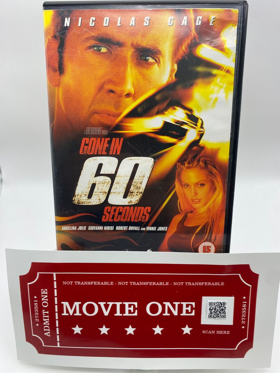 Gone In 60 Seconds DVD - Internal Stock Code - IN000260