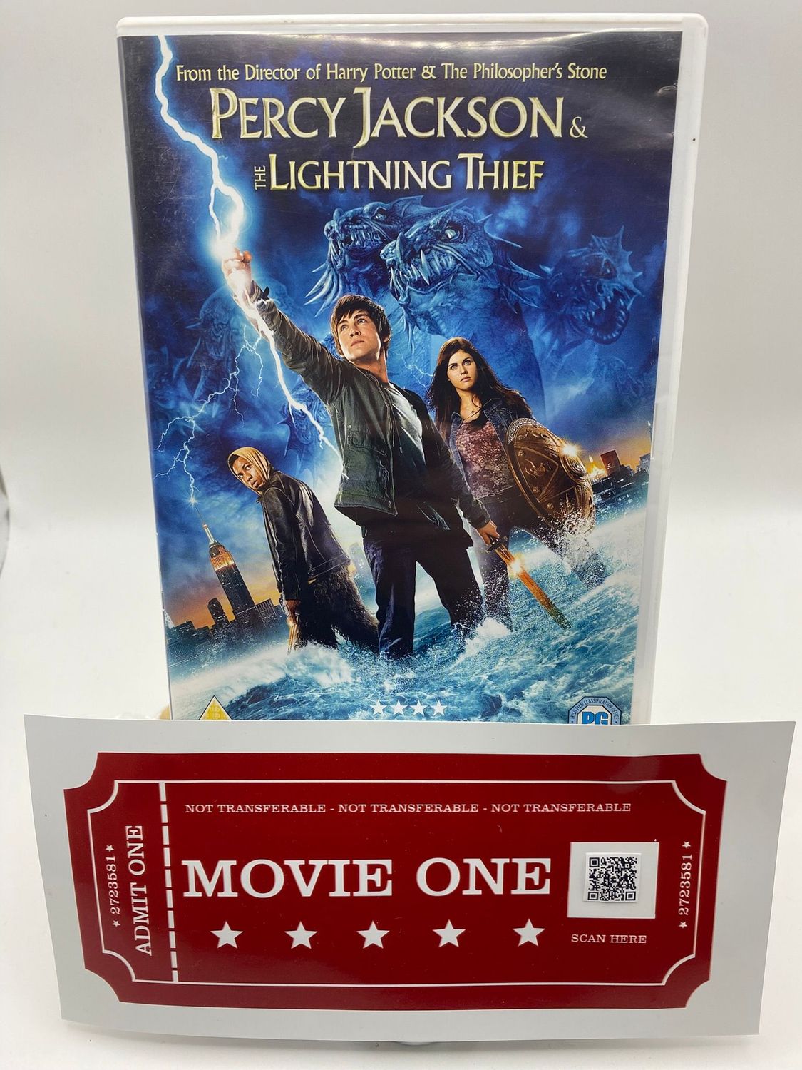 Percy Jackson And The Lightening Thief DVD - Internal Stock Code - IN000278