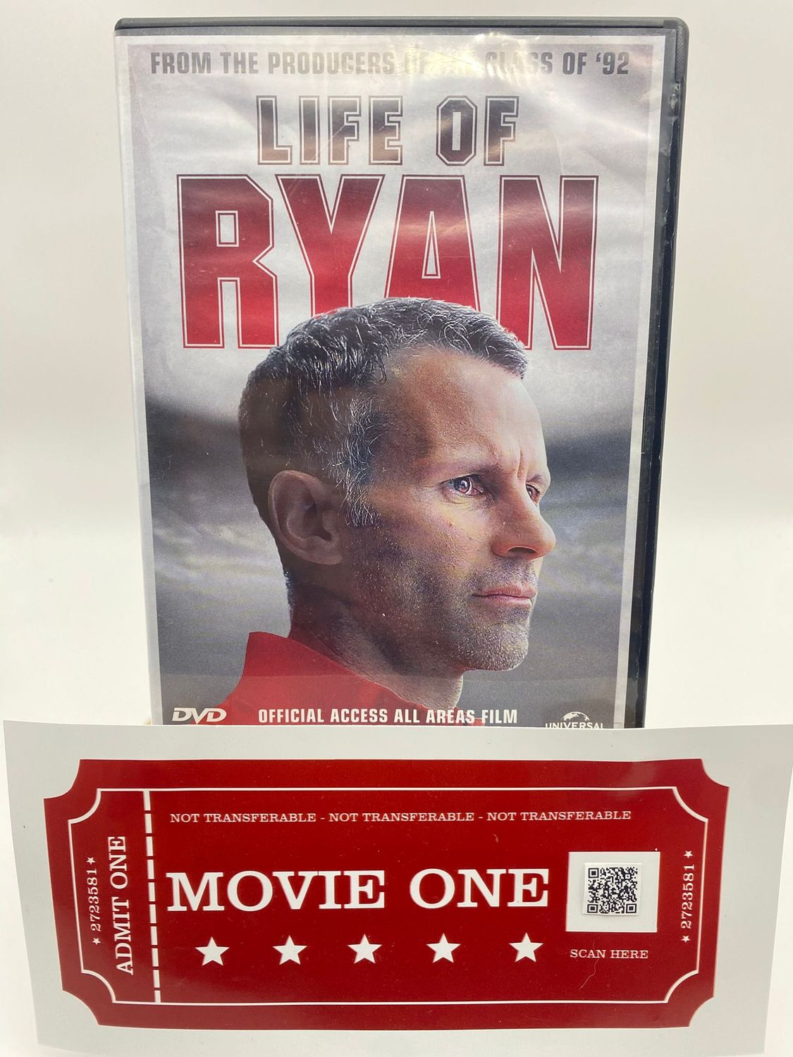The Life of Ryan DVD (2014) - Ryan Giggs - Man Utd- Internal Stock Code - IN000191