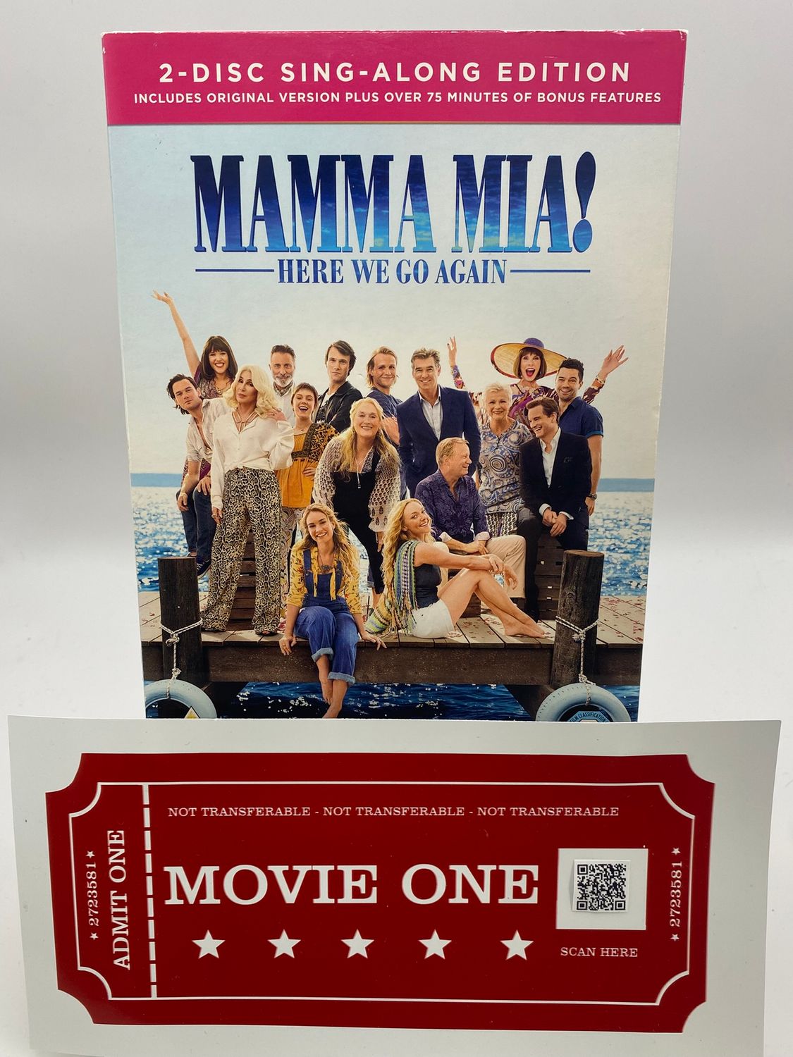 Mamma Mia: Here We Go Again! 2 Disc Edition DVD - Internal Stock Code - IN000432