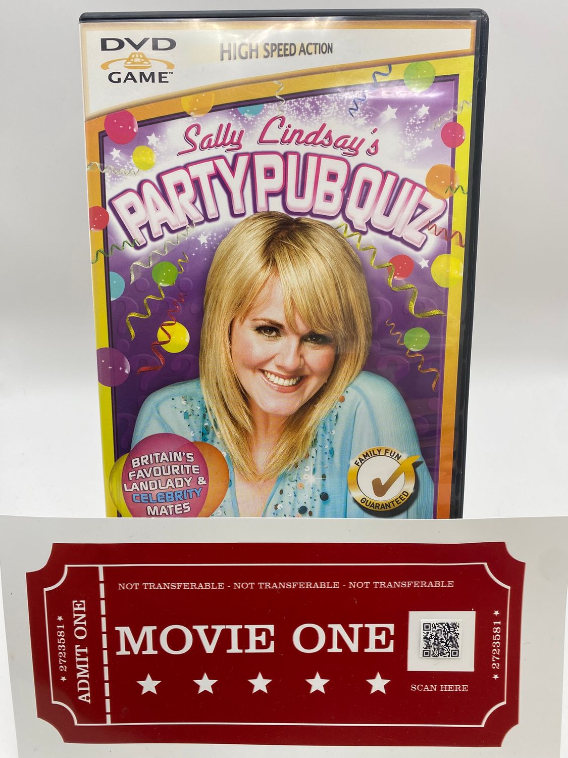 Sally Lindsay Pub Quiz (DVD Game) (Interactive) - DVD - IN000579