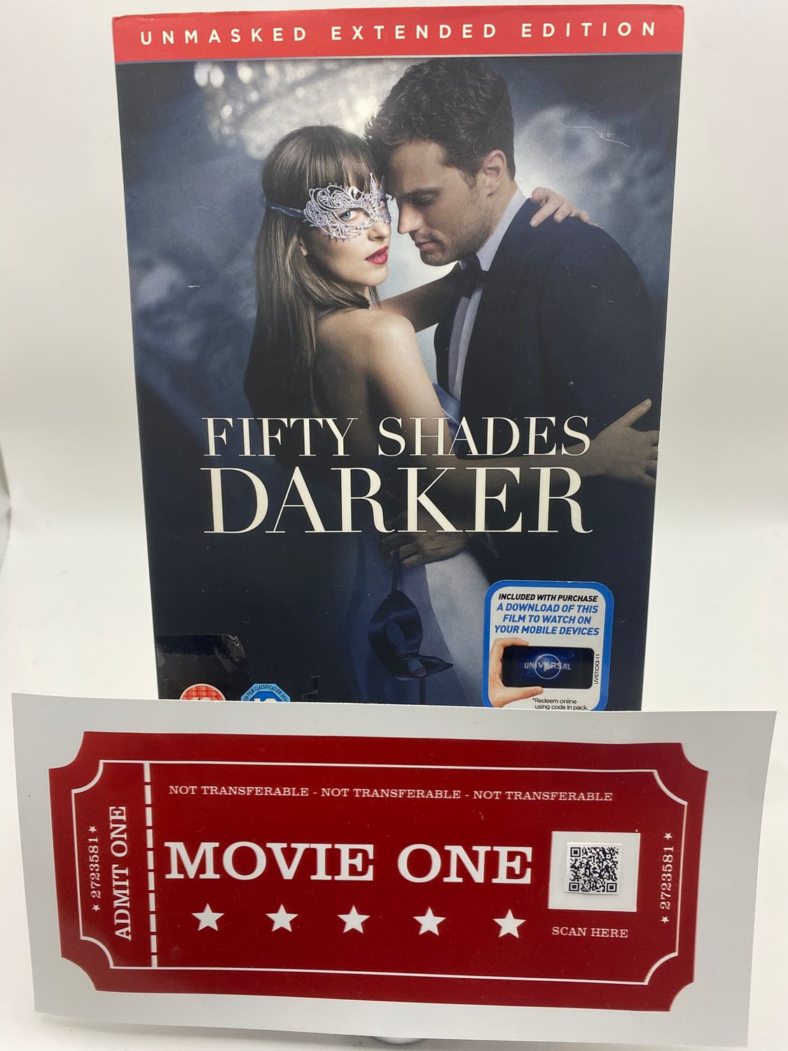 Fifty Shades Darker Unmasked Edition DVD + Digital Copy - IN000329