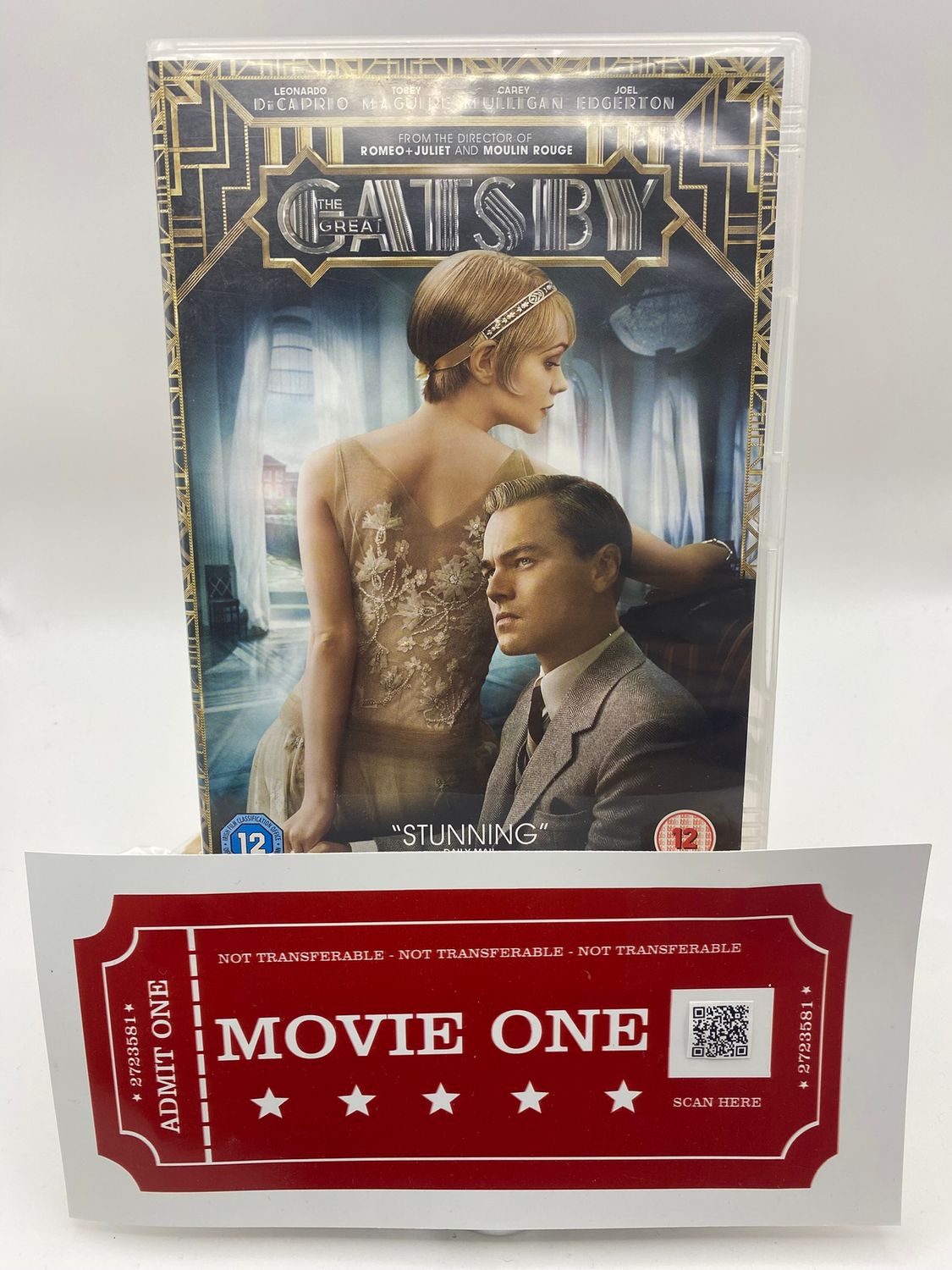 Great Gatsby DVD - Internal Stock Code - IN000479
