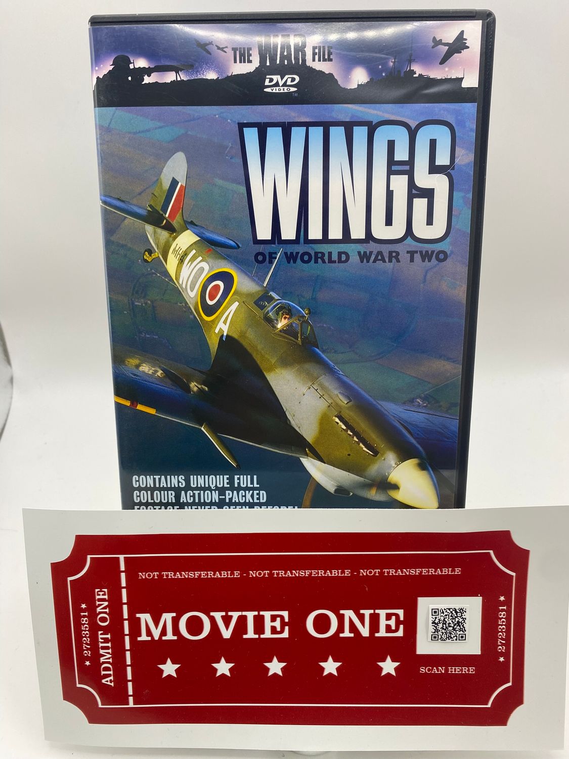 The War File: Wings Of World War 2 2004 New DVD - Internal Stock Code - IN000447