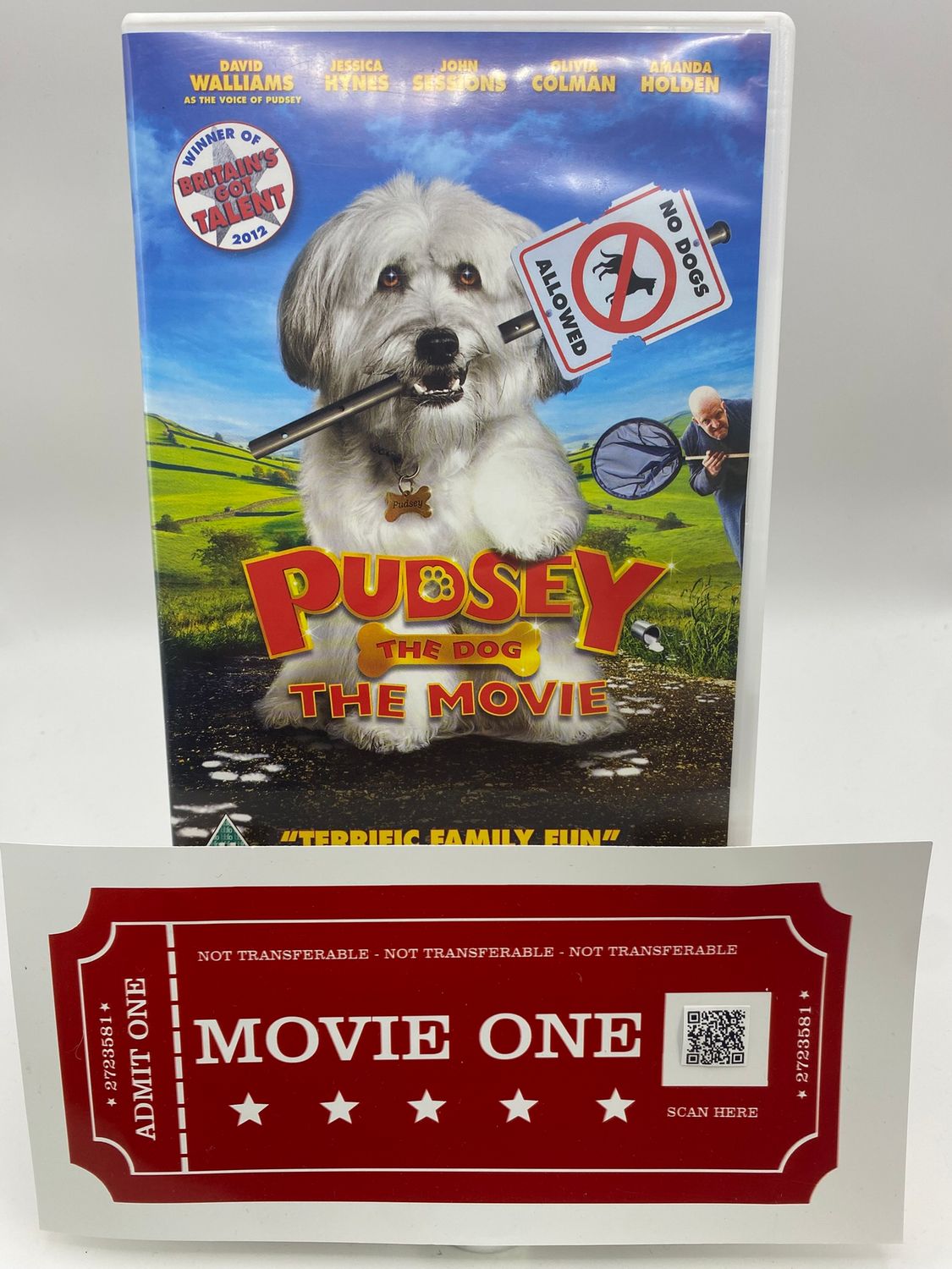 Pudsey The Dog The Movie DVD - Internal Stock Code - IN000463