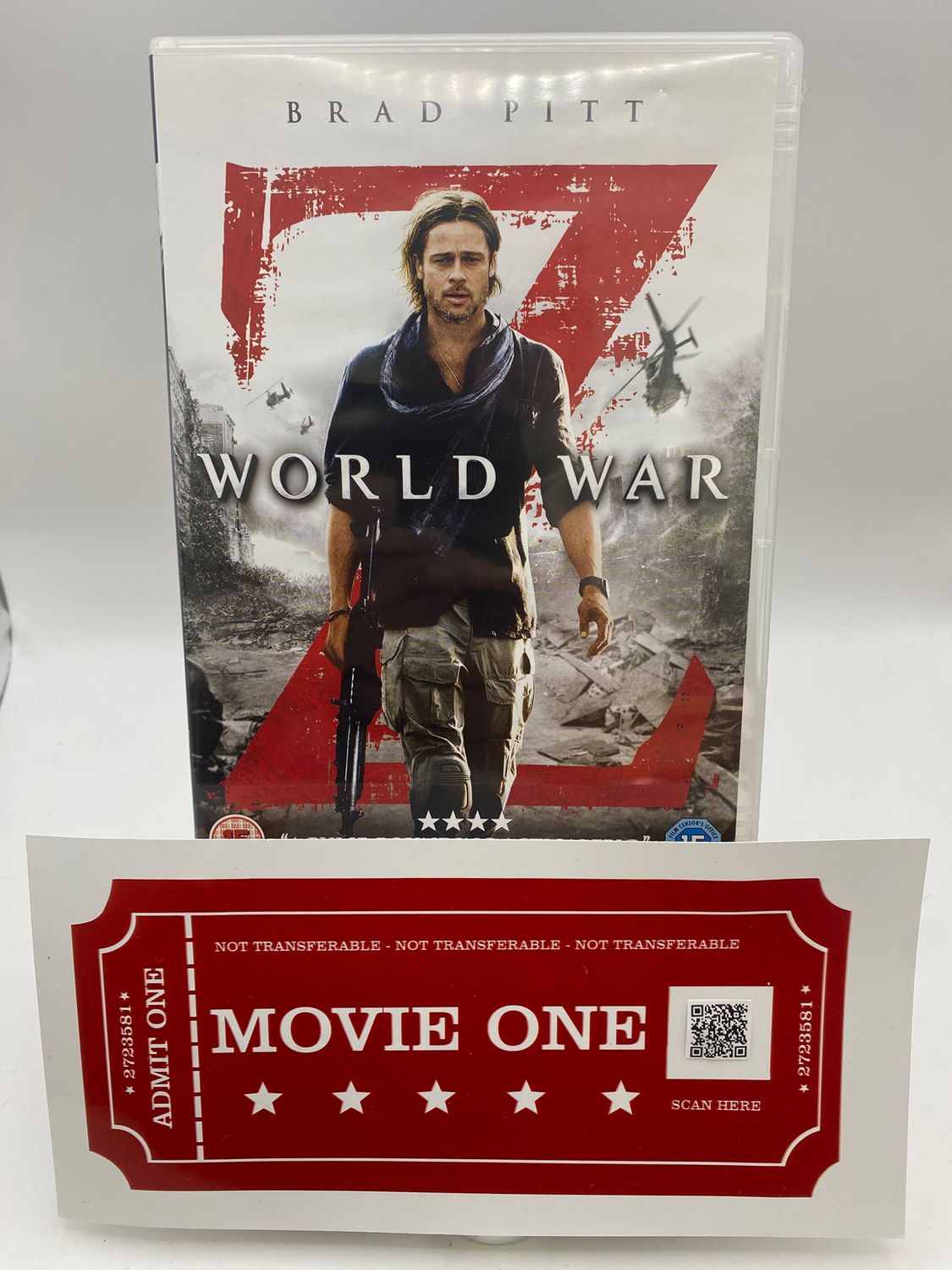 World War Z DVD - Internal Stock Code- IN000504
