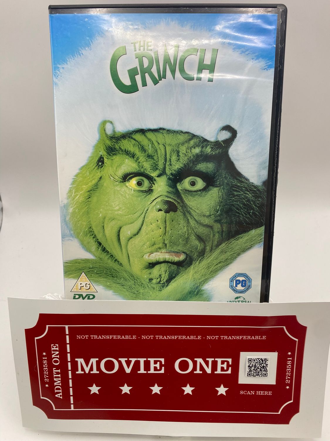 How The Grinch Stole Christmas DVD - Internal Stock Code -IN000470