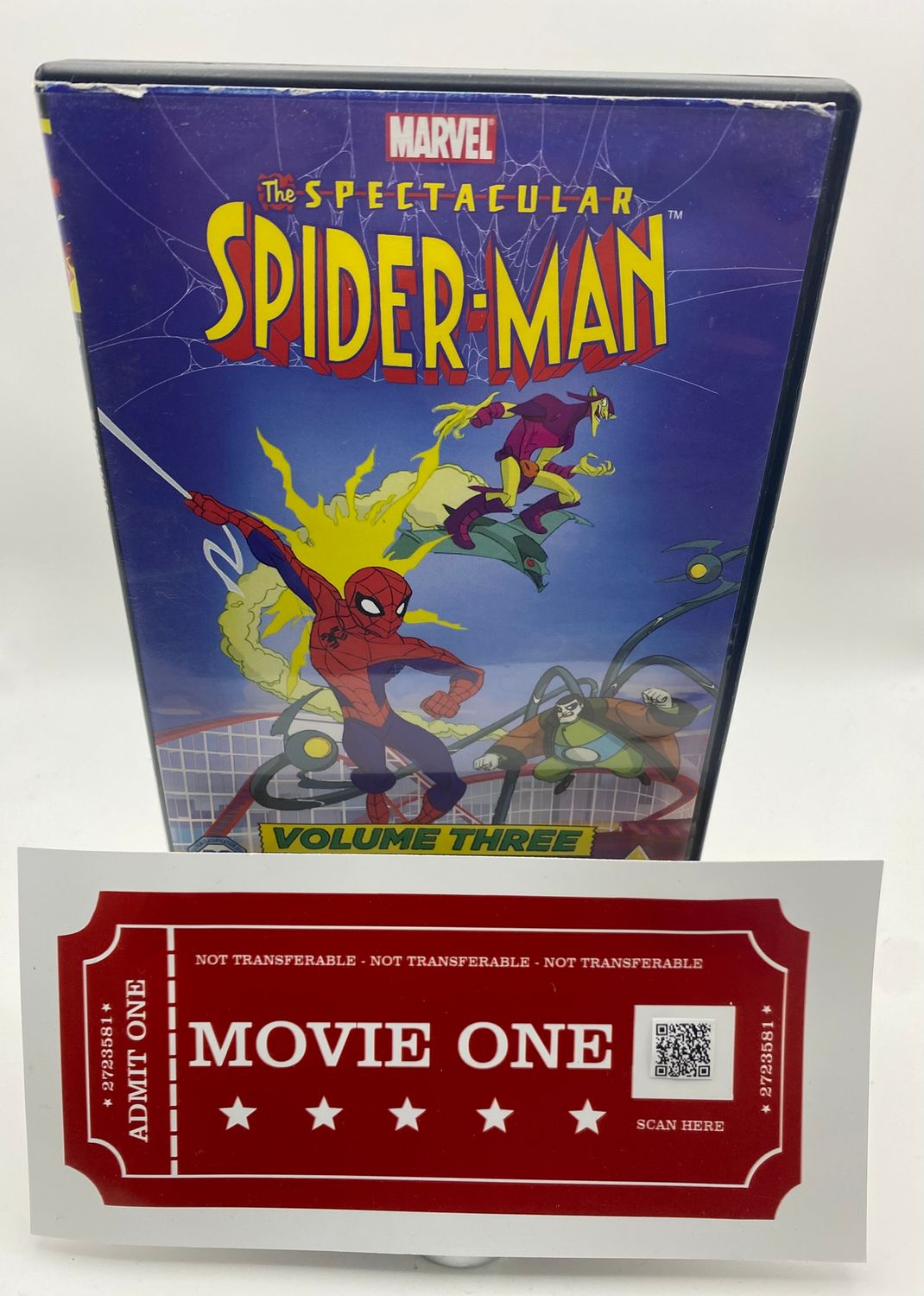 The Spectacular Spider-Man Volume 3 DVD - Internal Stock Code - 	 IN000497