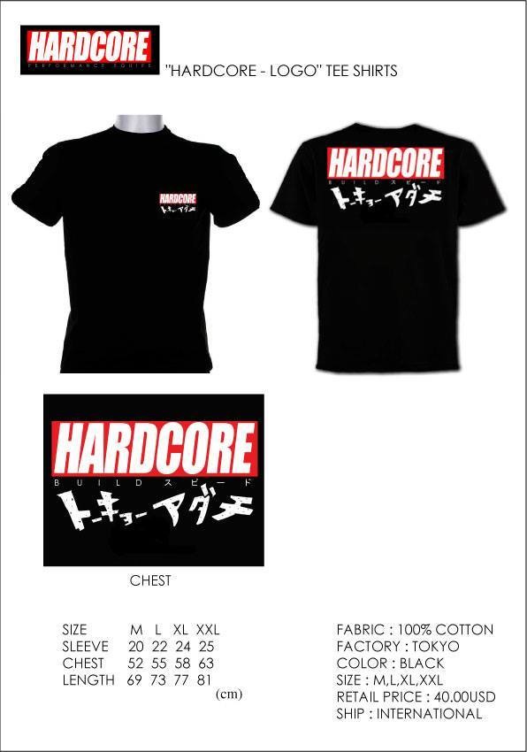 HARDCORE LOGO TEE SHIRT