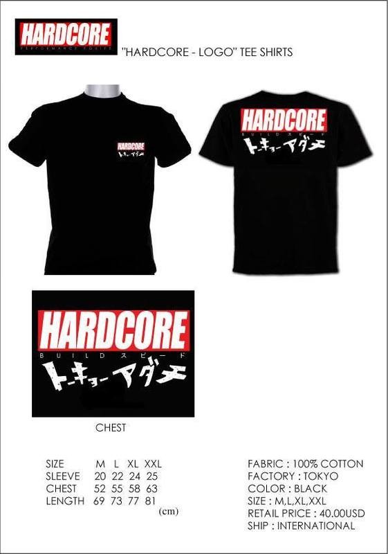 HARDCORE LOGO TEE SHIRT