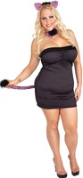 Extended Plus size Cat Costumes