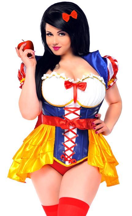 Plus Size Snow White Poisoned Apple Costume
