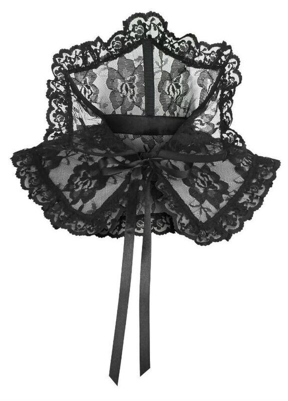 Black Lace Neck Collar