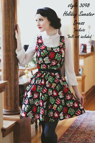 Retro Plus Size Ugly Sweaters Christmas Dress 1x-4x
