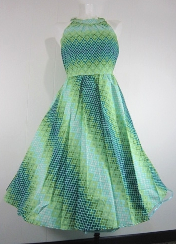 Plus Size Retro Mermaid Dress