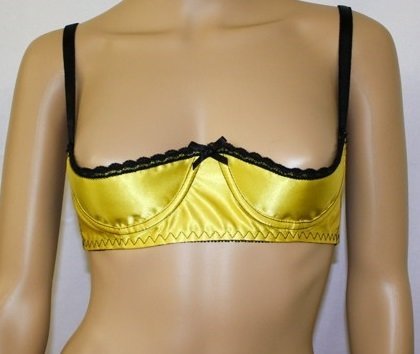 Empire Intimates 4116 1/4 cup bra 32 B/C to 38 B/C Yellow