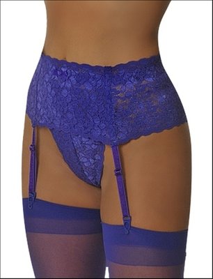 Empire Intimates 517 Carress Lace Garter Belt