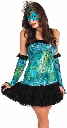 Delicate Illusions Peacock Black Swan Peacock Costume