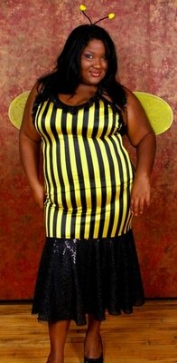 Delicate Illusions Mini-BeeX Plus size Sexy Bee Costume