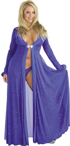 Sparkle Slinky 7 gore Romantic Robe
