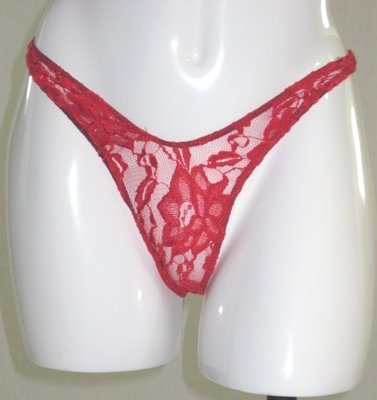 Stretch Lace V Cut Thong