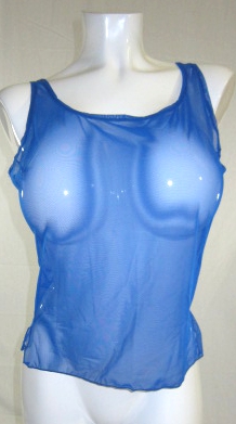 Sheer Mesh Short Tank top