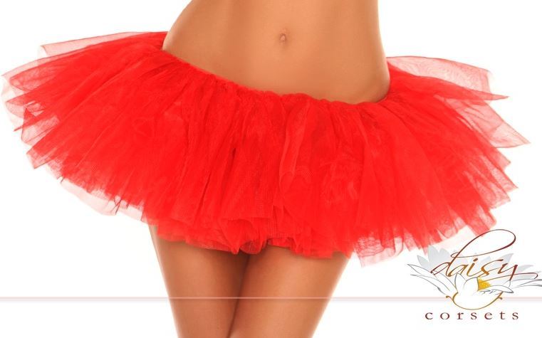 Daisy Corsets Petticoat Red