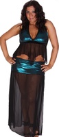 Extended Plus size long skirts & skirt sets
