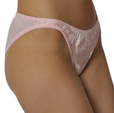 Empire Intimates 109 jacquard satin Panty Pink