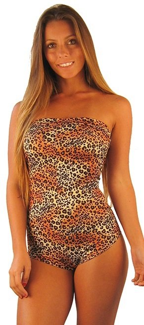 Golden Cat Cheeky tube Romper