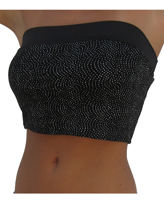 Black Sparkle SlinkyTube Top