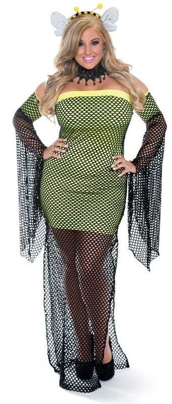 Plus size Sexy Stinger Bee Costume Clearance Sale 3X