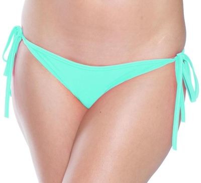 Front Lined Lycra Scrunch Bottom Bikini Bottom Mint