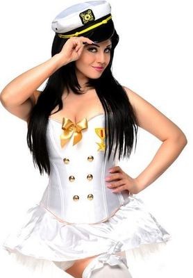 Captain Sexy Navy Officer Costume