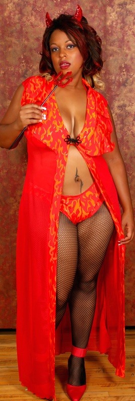 Delicate Illusions Sexy_DevilX  Plus size Sexy Devil Costume