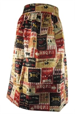 Plus Size Barbeque restaurant Chef Skirt 1x