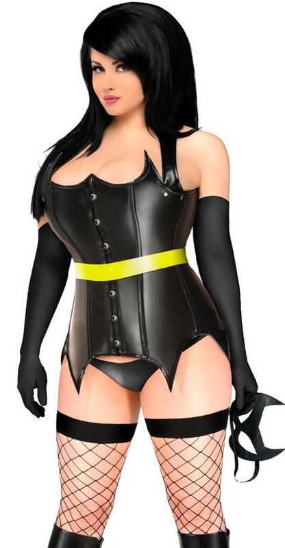 Plus size Batman Corset Costume