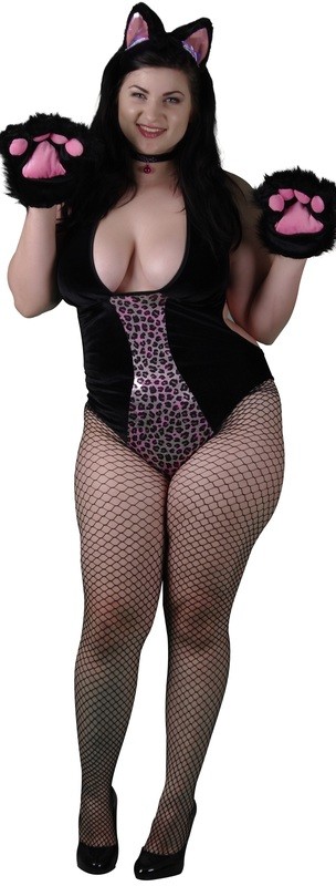 Plus size Cat Costume Fiesty-Cat