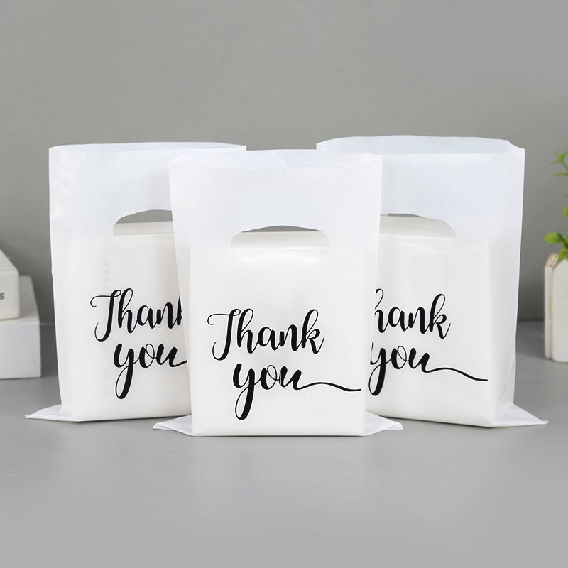 Thank you plastic bags