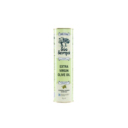 Griechisches Natives Olivenöl Extra Dyo Dentra 1L Dose – LYKTOS – Kreta