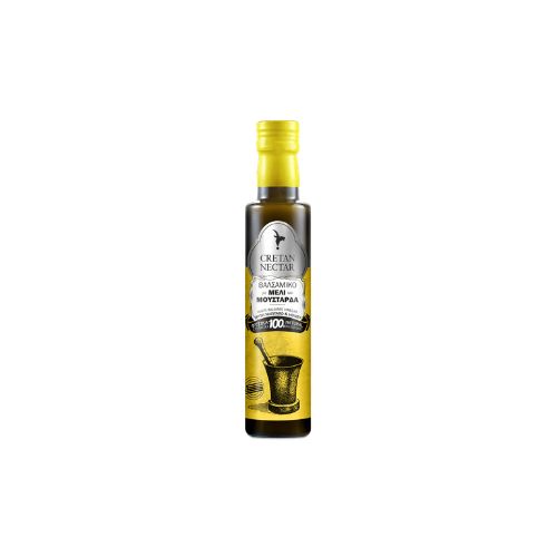 Cretan Nectar Weißer Balsamico mit Honig &amp; Senf 250 ml