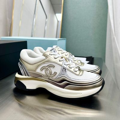 Metallic CC Trainers