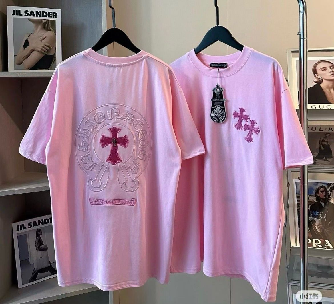 CH Pink Detail Tee