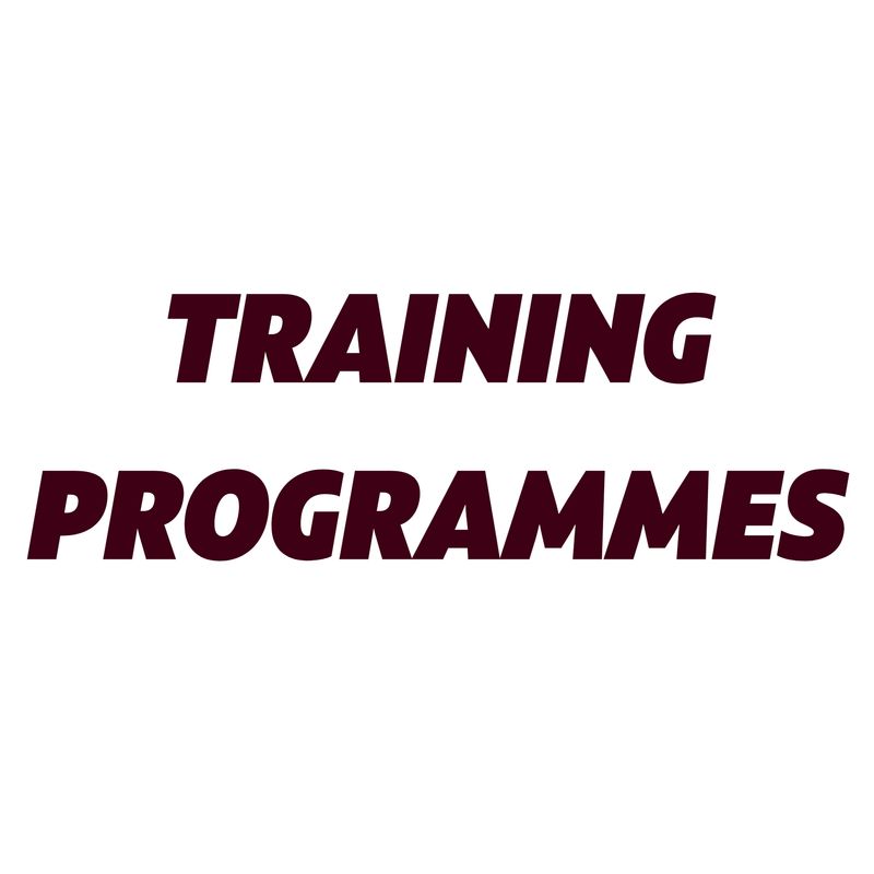 TRAINING PROGRAMMES