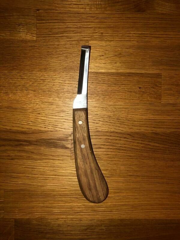 Hoof Knife Single Blade Right Handed