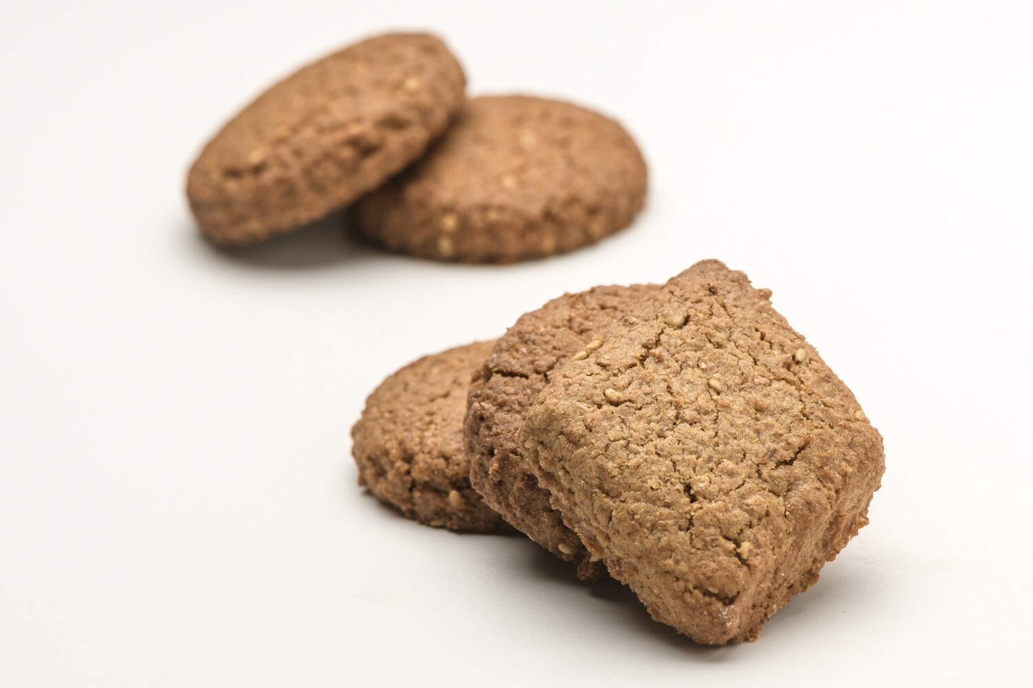 Galleta integral con sésamo Galleta integral con sésamo