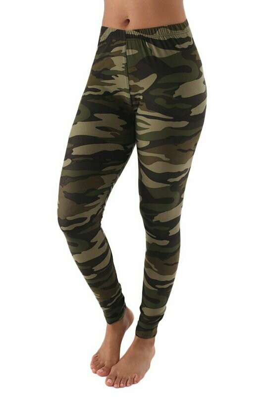 Camo Print Leggings